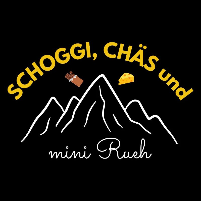 Schoggi & Chäs – Minimalistisches Schweiz Design