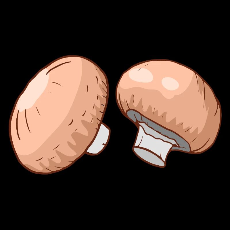 Champignons Egerlinge Angerlinge Pilze
