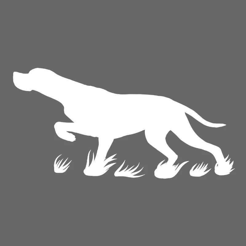 Pointer protruding (white)