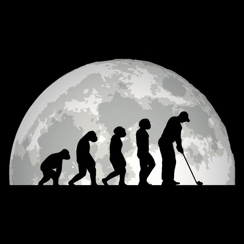 Golfspieler Evolution Golf