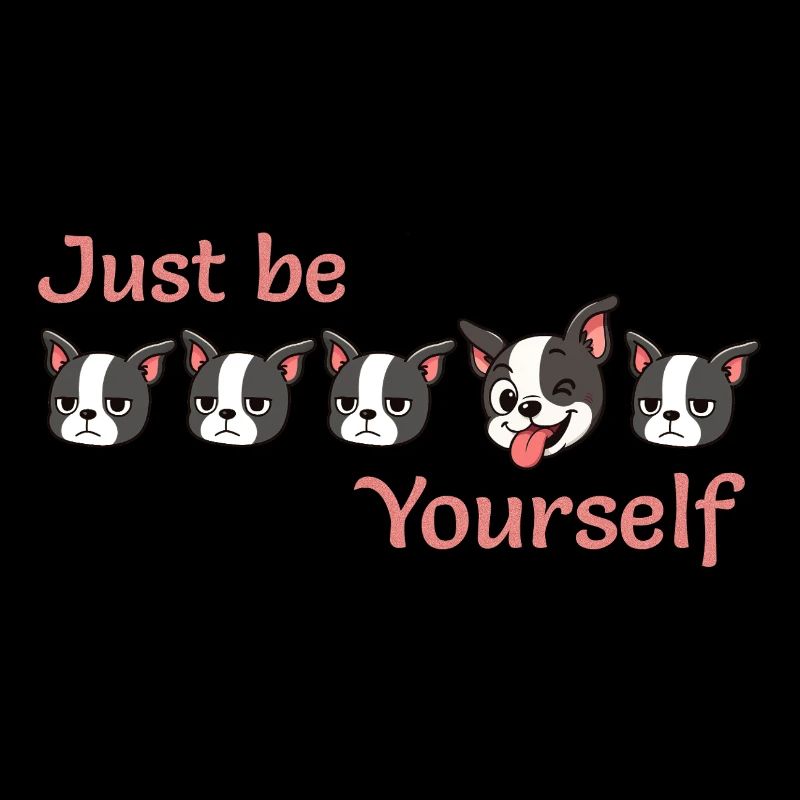 Boston - Sei einfach - du selbst - Pink