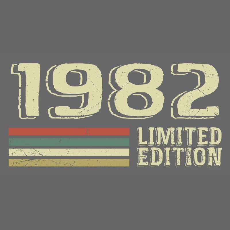 Born in 1982 Birthday 1982 Vintage 1982