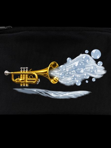 Aqua Brass Burst