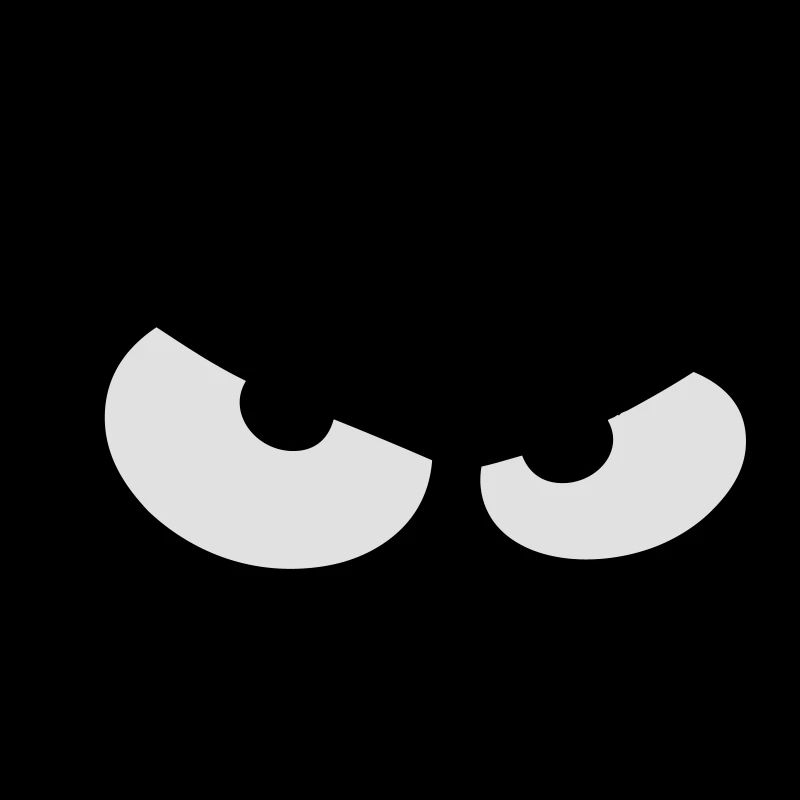 oeil yeux smiley pas content colere