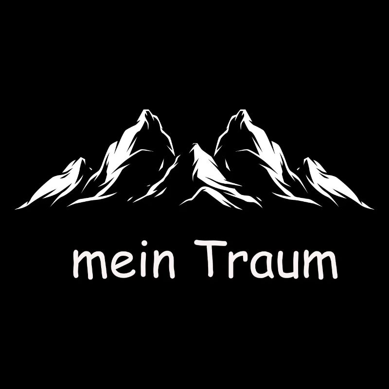 Berg Tshirt meinTraum