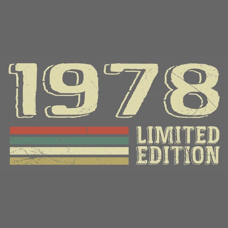 Born in 1978 Birthday 1978 Vintage 1978