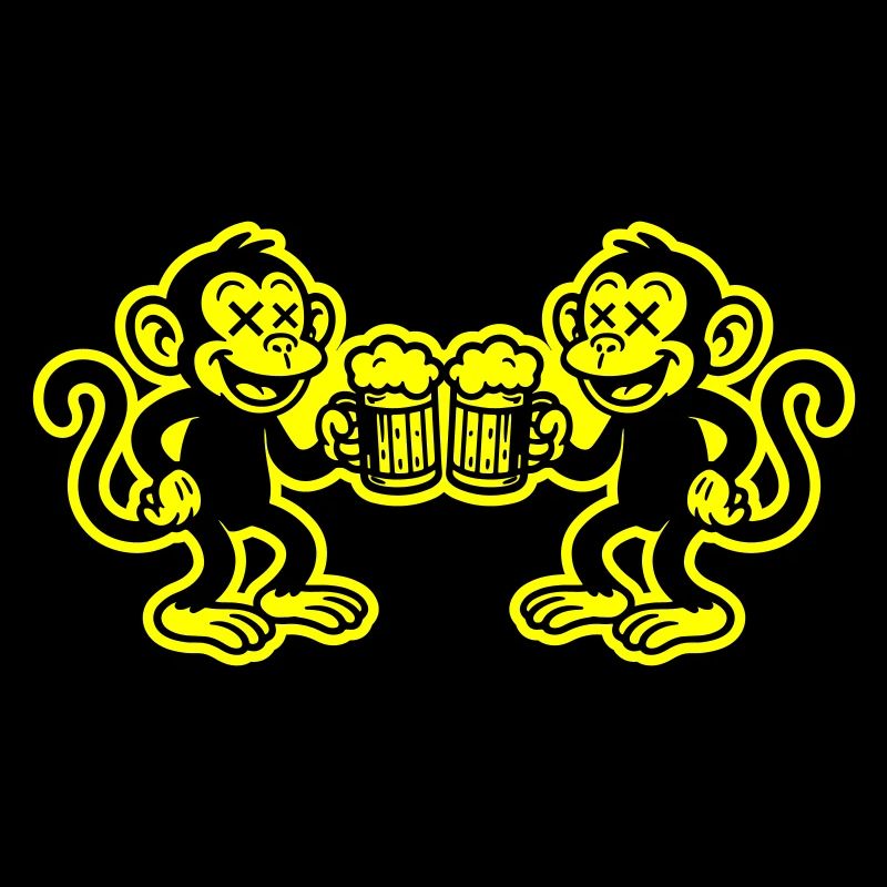 Beer Monkey Funny