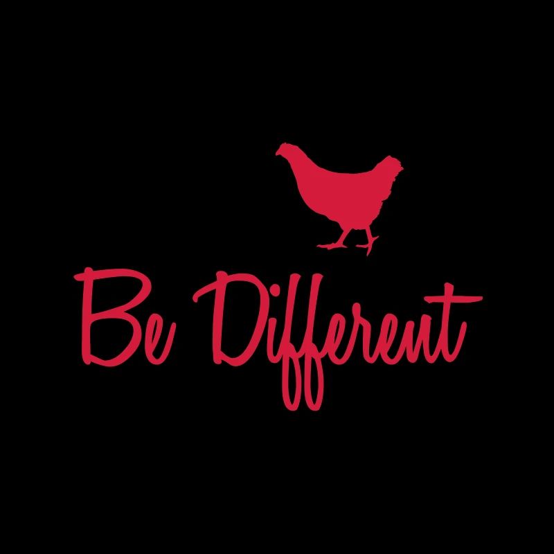 Être mit Huhn différents texte