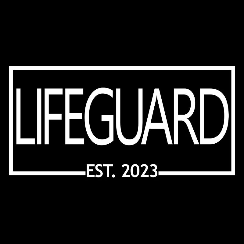 Lifeguard Est. 2023 Graduated Lifeguard Student