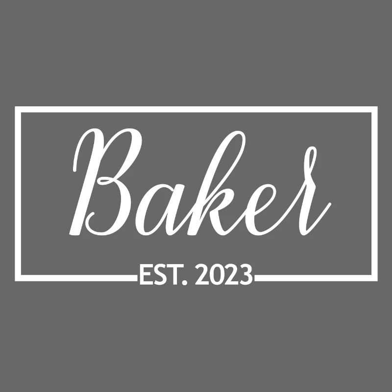 Baker Est. 2023 Baking Pastry Future Baker Gift