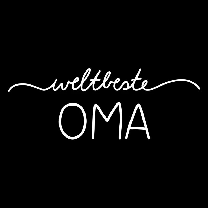 Weltbeste Oma weiß