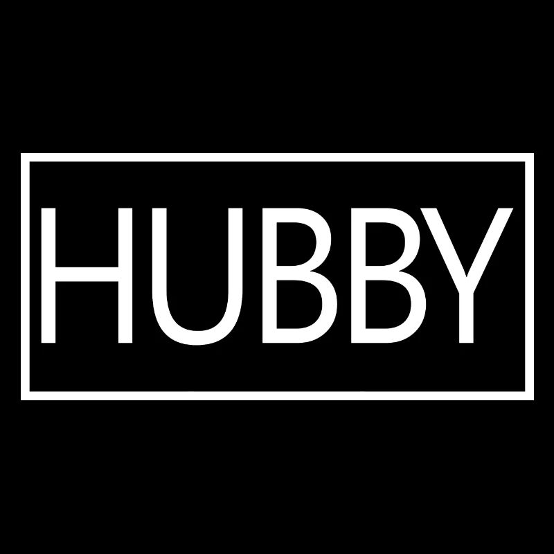 Hubby Matching Couple Engagement Wedding Honeymoon