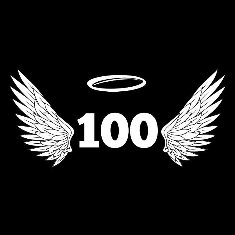 Numéro 100 ange - 100e anniversaire ailes