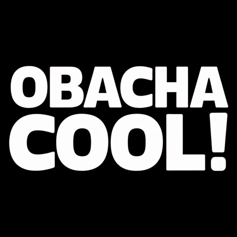 Obacha cool! Lustiger schwäbischer Spruch Geschenk