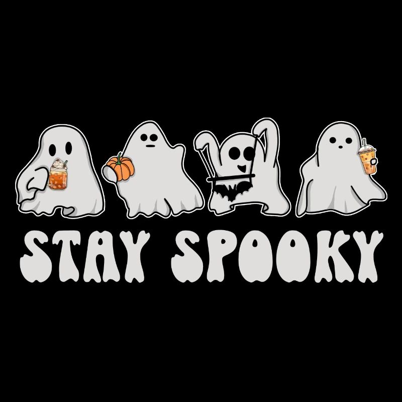 Fantômes Halloween - Restez effrayant