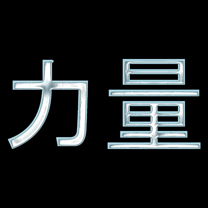 Kraft (in Chinese) characters