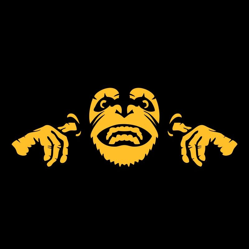 singe monkey chimpanze oreille doigt
