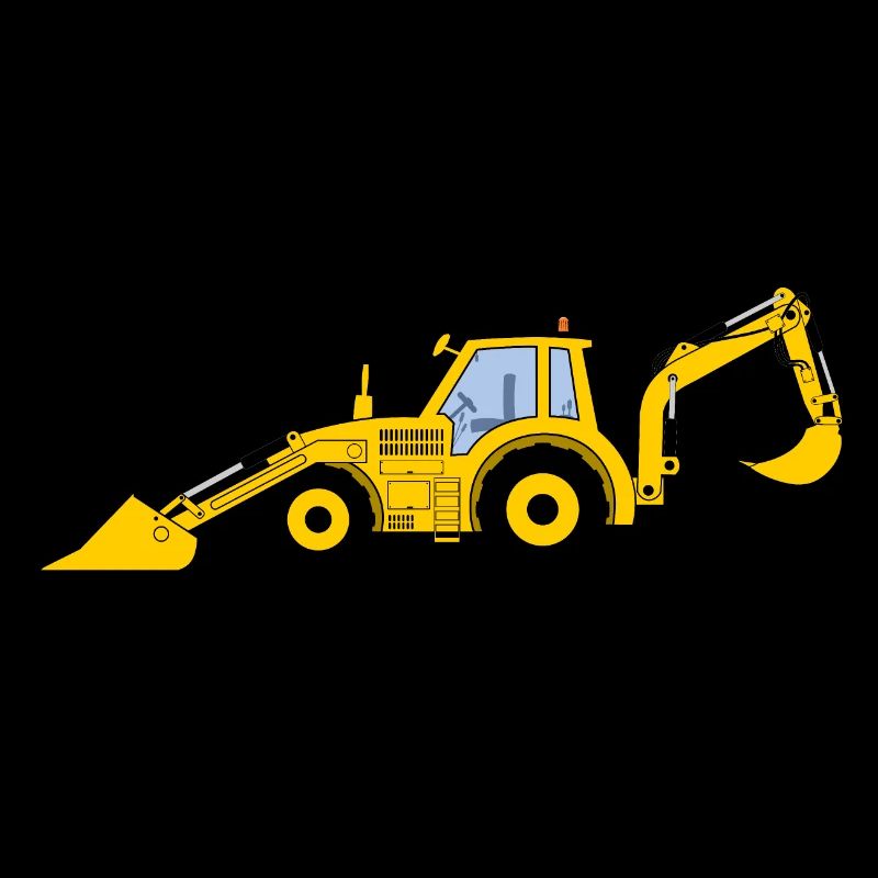 Traktor Bagger Baggerschlepper