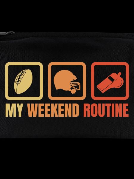 Footballer Wochenendroutine