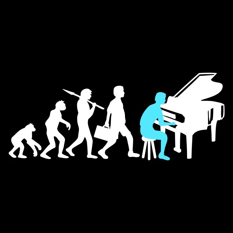 Evolution Touches d’instrument de piano Jouer de la musique
