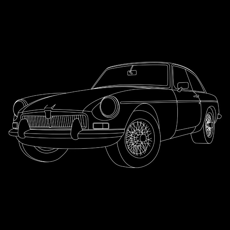 MGB weiß