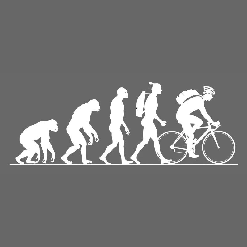 Vélo Evolution Cycliste Vélo Biker Cyclisme