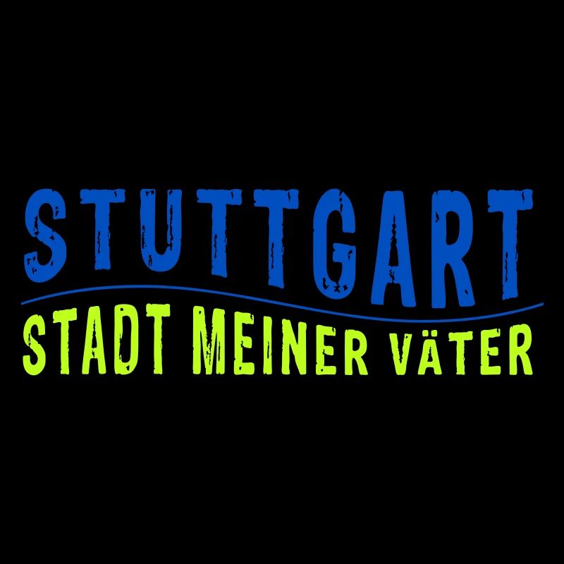 Stuttgart LA CITÉ DE MES PÈRES (illustration vectorielle)