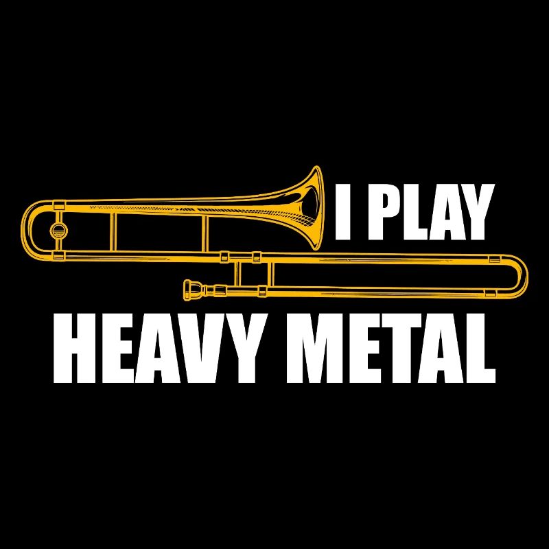 Heavy metal trombone trombone player trombonist