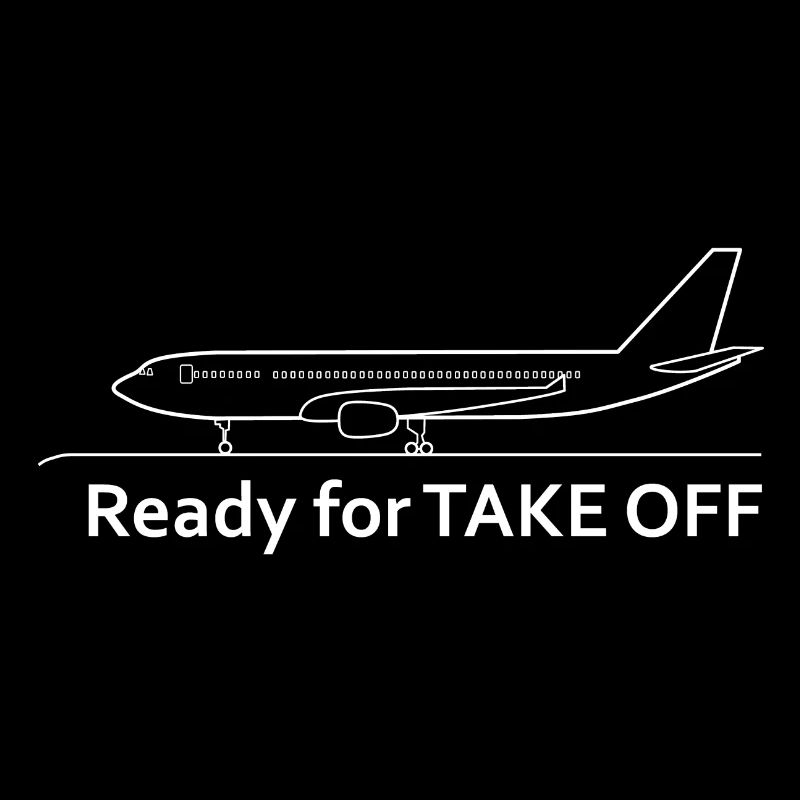 Ready for Take Off - Airplane - Vacation - Travel