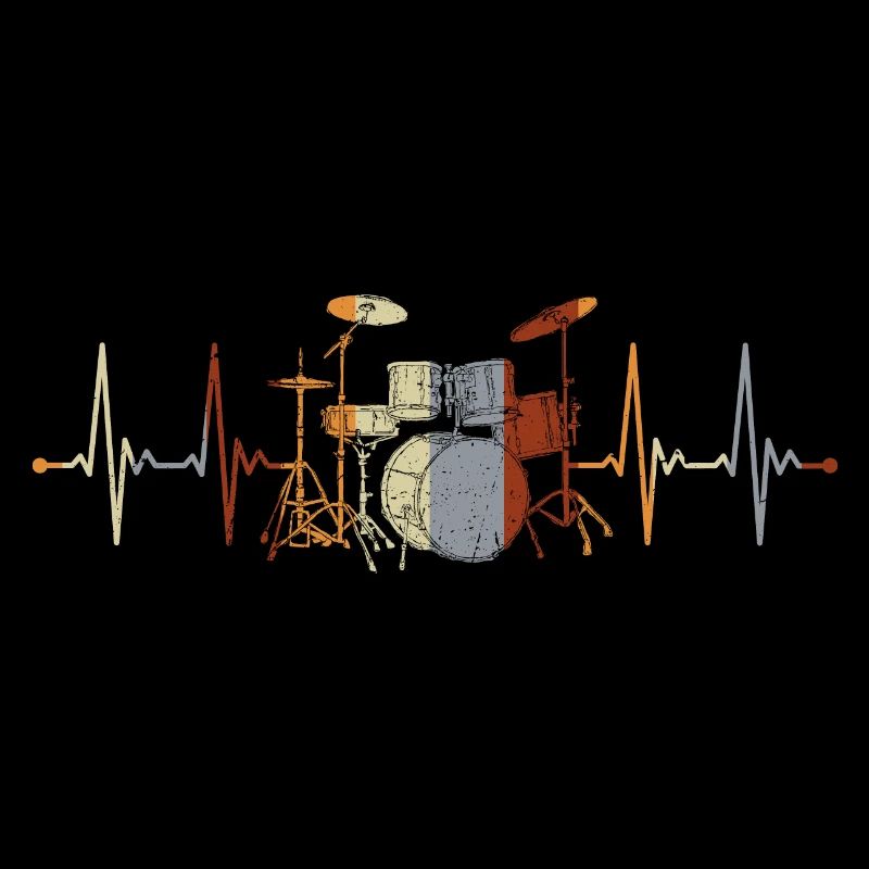 Drums Drummer Drummer Heartbeat
