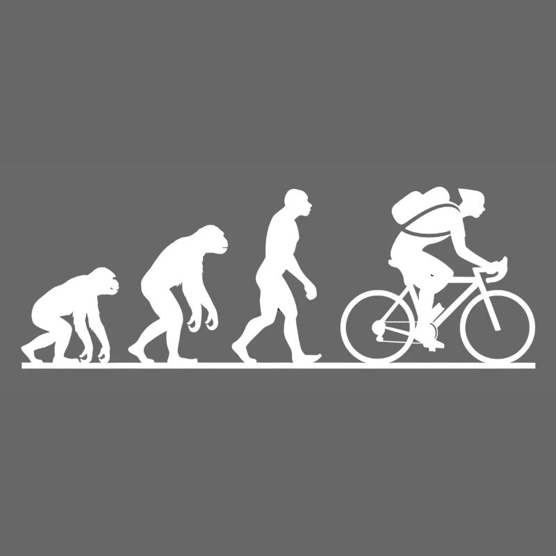 Vélo Evolution Cycliste Vélo Biker Cyclisme