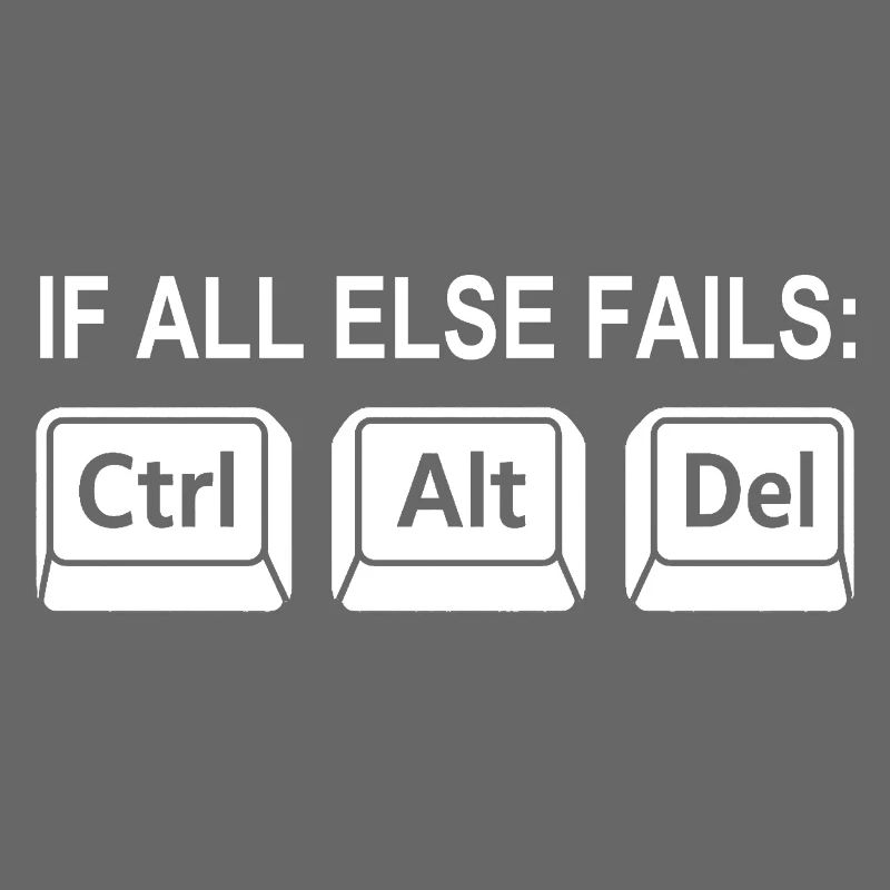 Programmer Shortcut Geek IT Support Computer