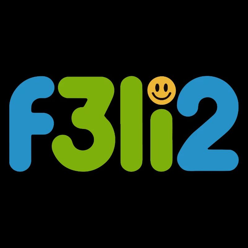 F3li2 Buntes Glyphen-Logo