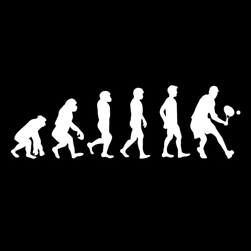 Squash Shirt Geschenk Squash Spieler Evolution
