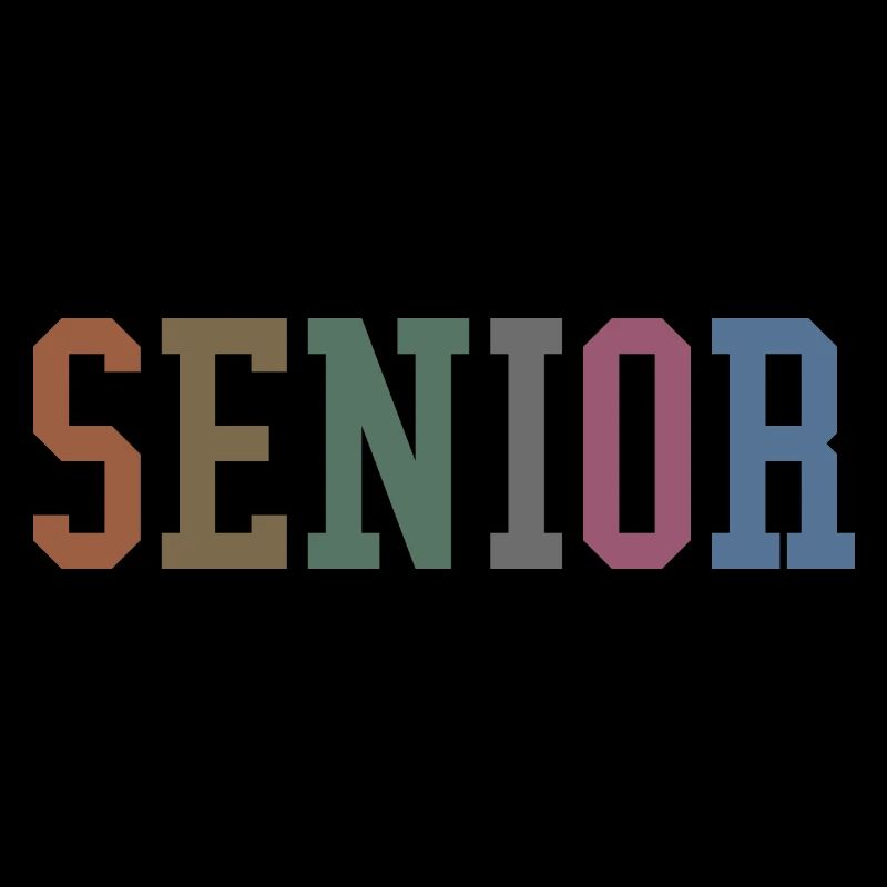 Senior - Student Class Retro Graduation Party Geschenk