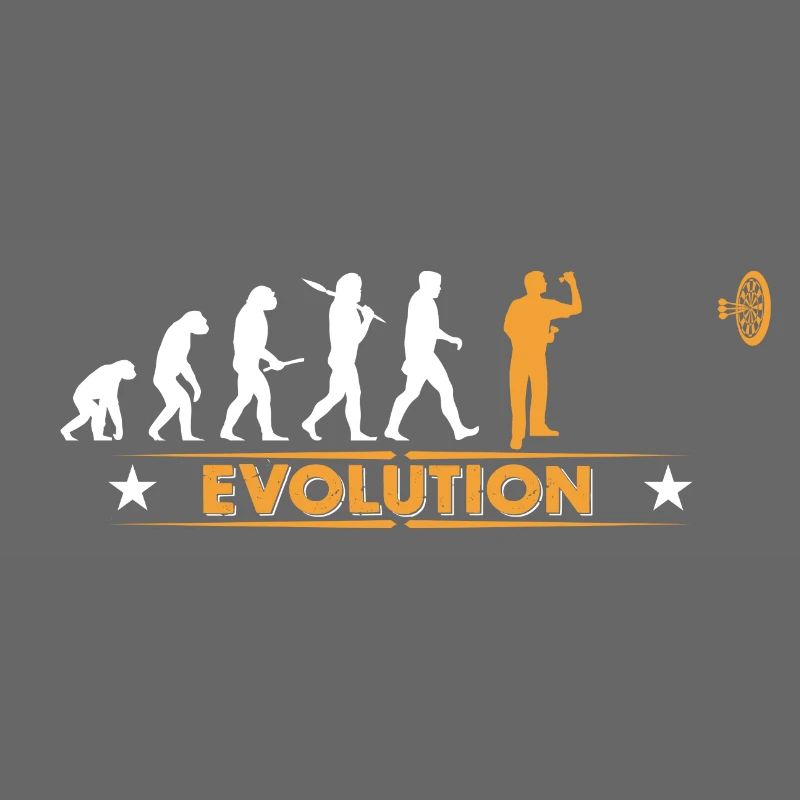 Dart - Evolution - orange/weiss