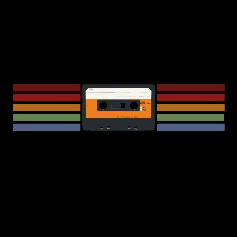 Analog Kassette Retro Style