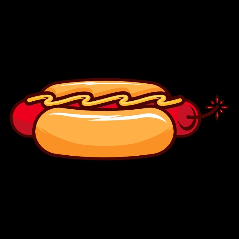 Dynamite-Hot Dog- tshirt-cool-sympa