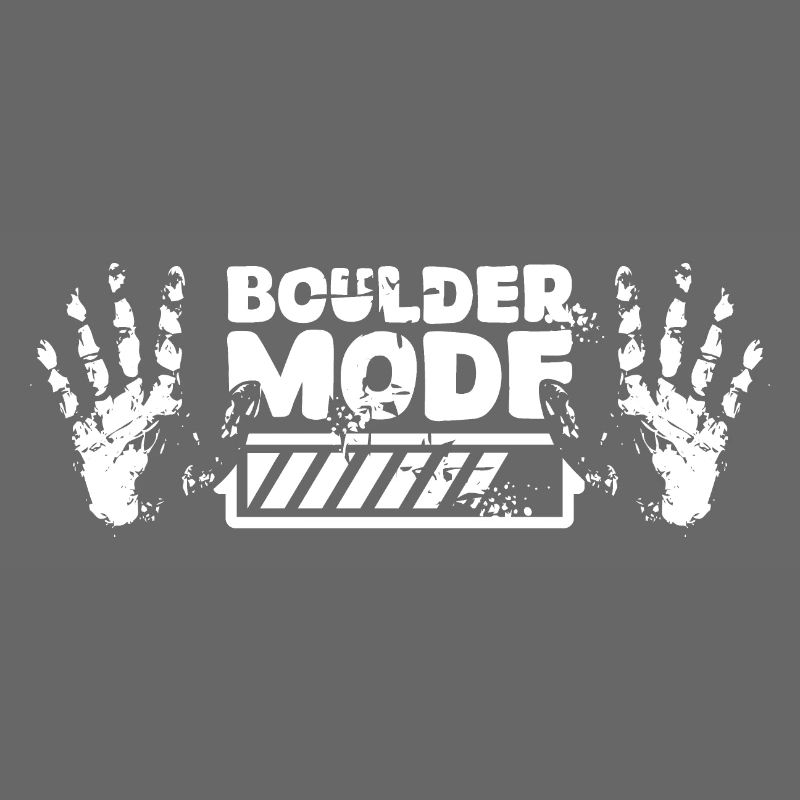 Boulder Chalk loading Hand Kletterer Symbol Logo
