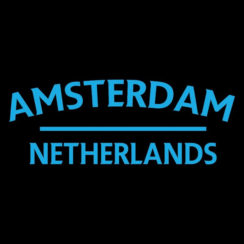 Amsterdam – Niederländisches Textdesign