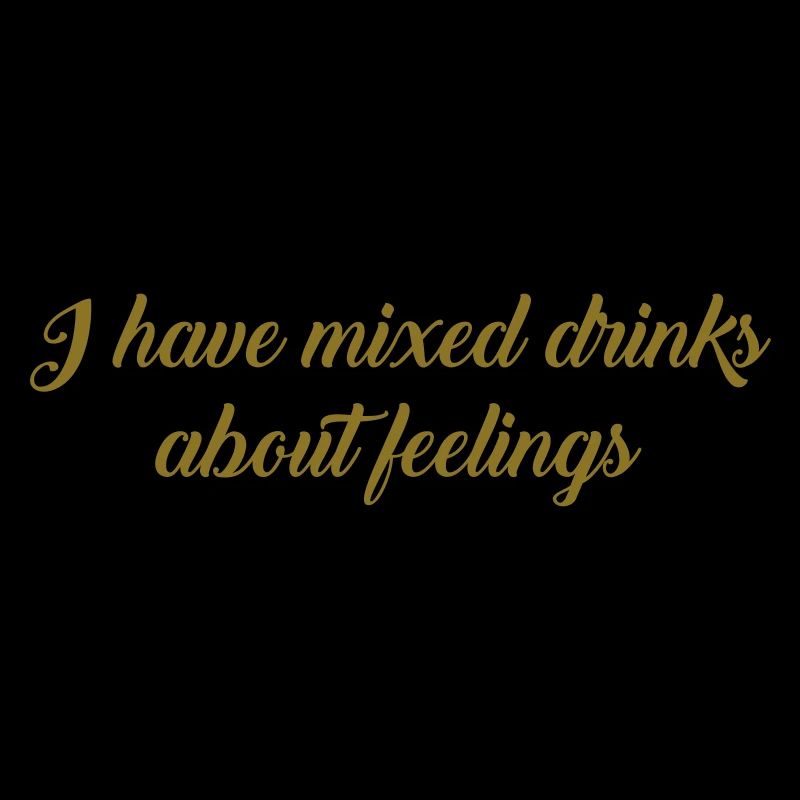 mixed drinks text
