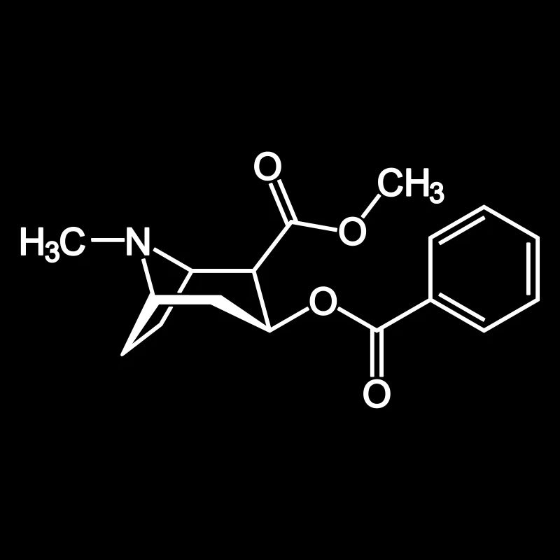 Cocaine crack molecule
