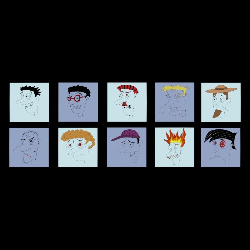 Stressed out men collection 