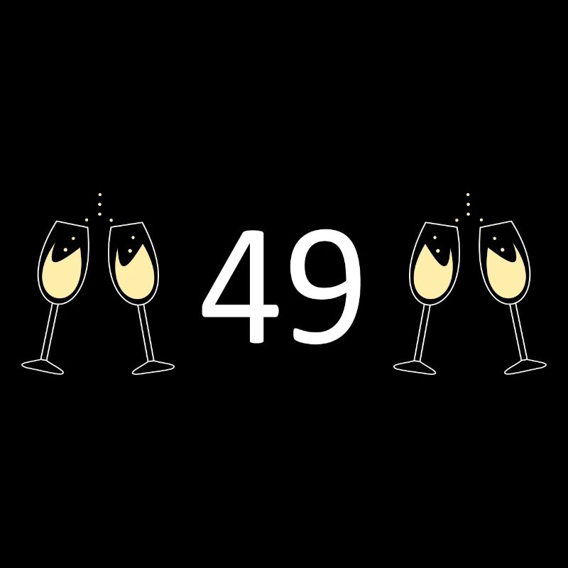 49e anniversaire 49 ans 49 ans numéro 49