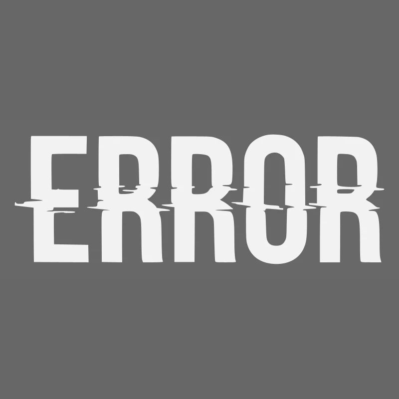 Message d’erreur avec lettrage dysfonctionnel
