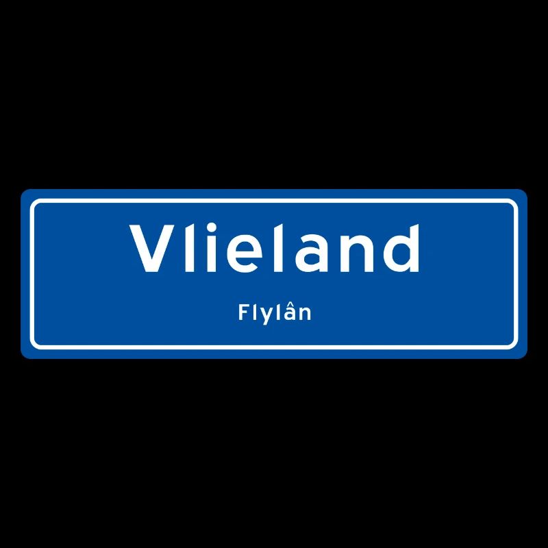Ortsschild Vlieland