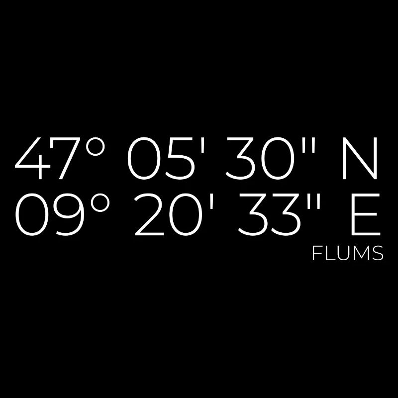 coordinates Flums Switzerland