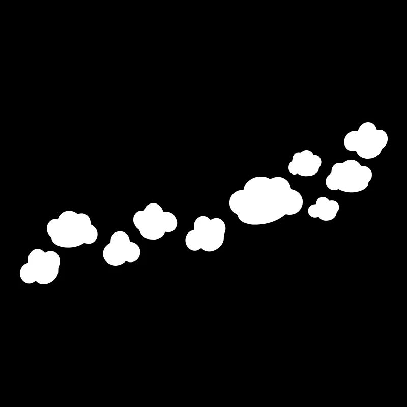 line of clouds