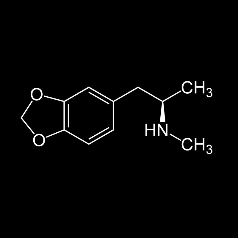 Strukturformel MDMA