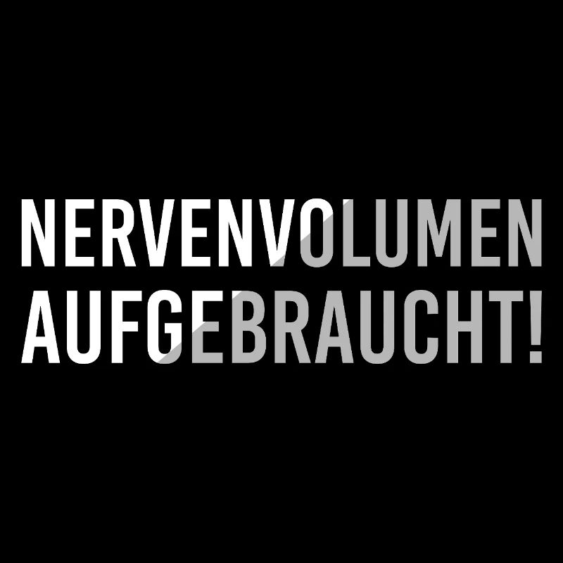 Volume nerveux épuisé